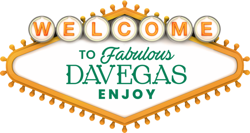 DaVegas live casino Welcome sign